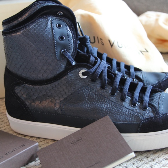 Louis Vuiton Python On the Road High top Sneaker - Picture 2 of 7